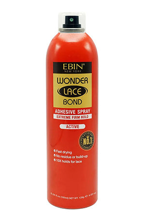 EBIN Wonder Lace Bond Adhesive Spray Extreme Firm Hold - ACTIVE