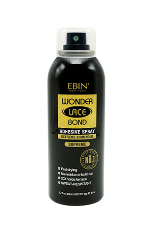 EBIN Wonder Lace Bond Spray Adhésif Tenue Extrême - SUPREME