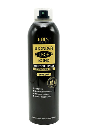 EBIN Wonder Lace Bond Spray Adhésif Tenue Extrême - SUPREME