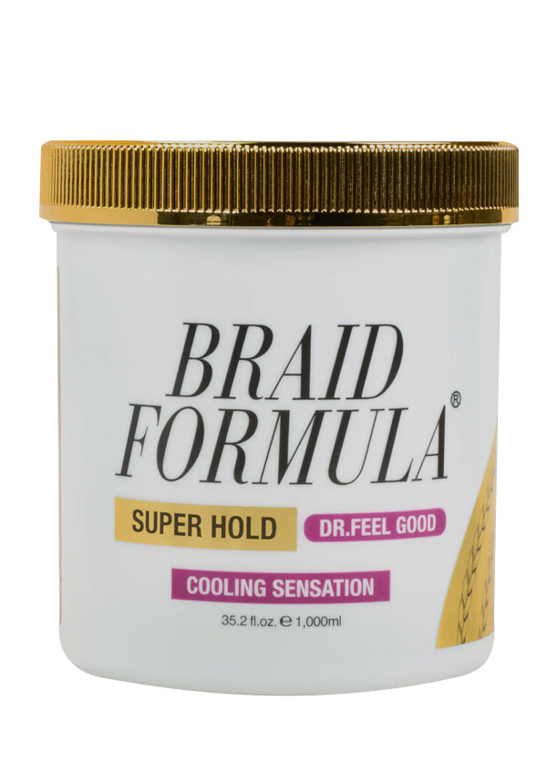 EBIN Braid Formula Dr. Feel Good Gel Coiffant Conditionneur [Menthol Fixation Ultra Forte] - 325ml