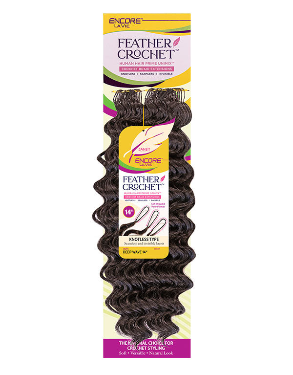 Feather Crochet Encore LaVie Deep 14"