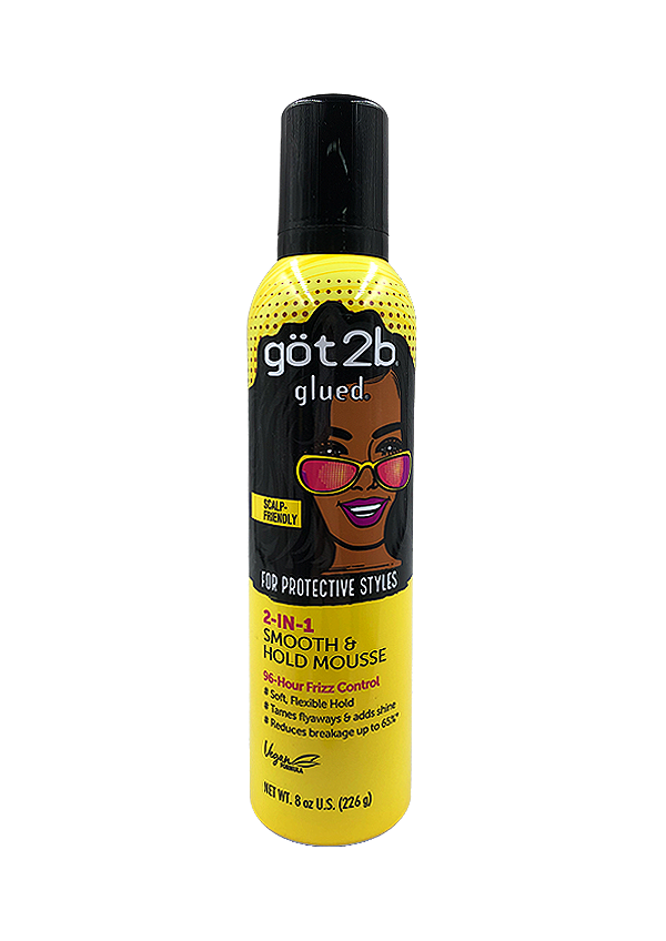 GOT2B Glued 2-IN-1 Smooth & Hold Mousse (8 oz)