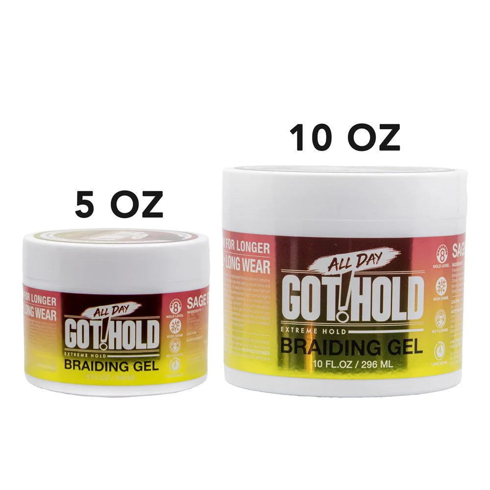 Gel coiffant pour tresses ALL DAY GOT HOLD (148 ml)