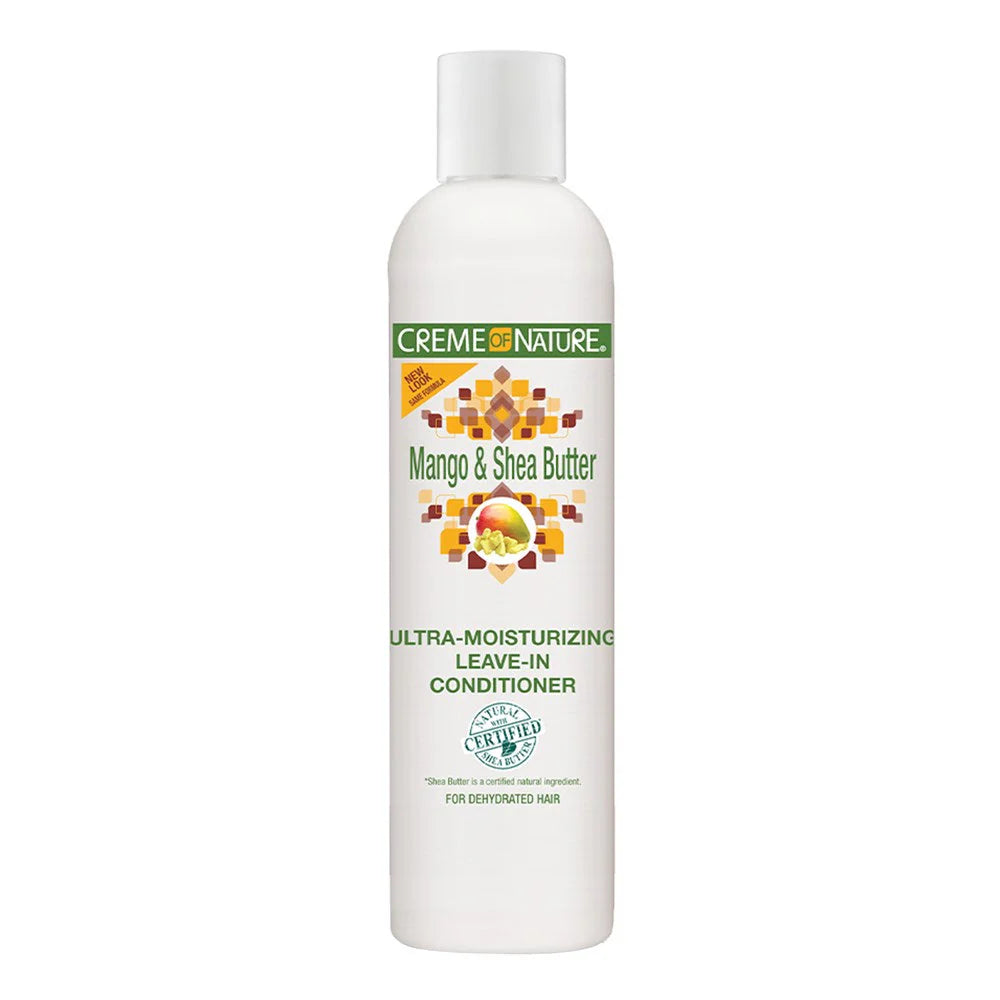 Après-shampoing sans rinçage CREME OF NATURE Mangue et Karité (250 ml)