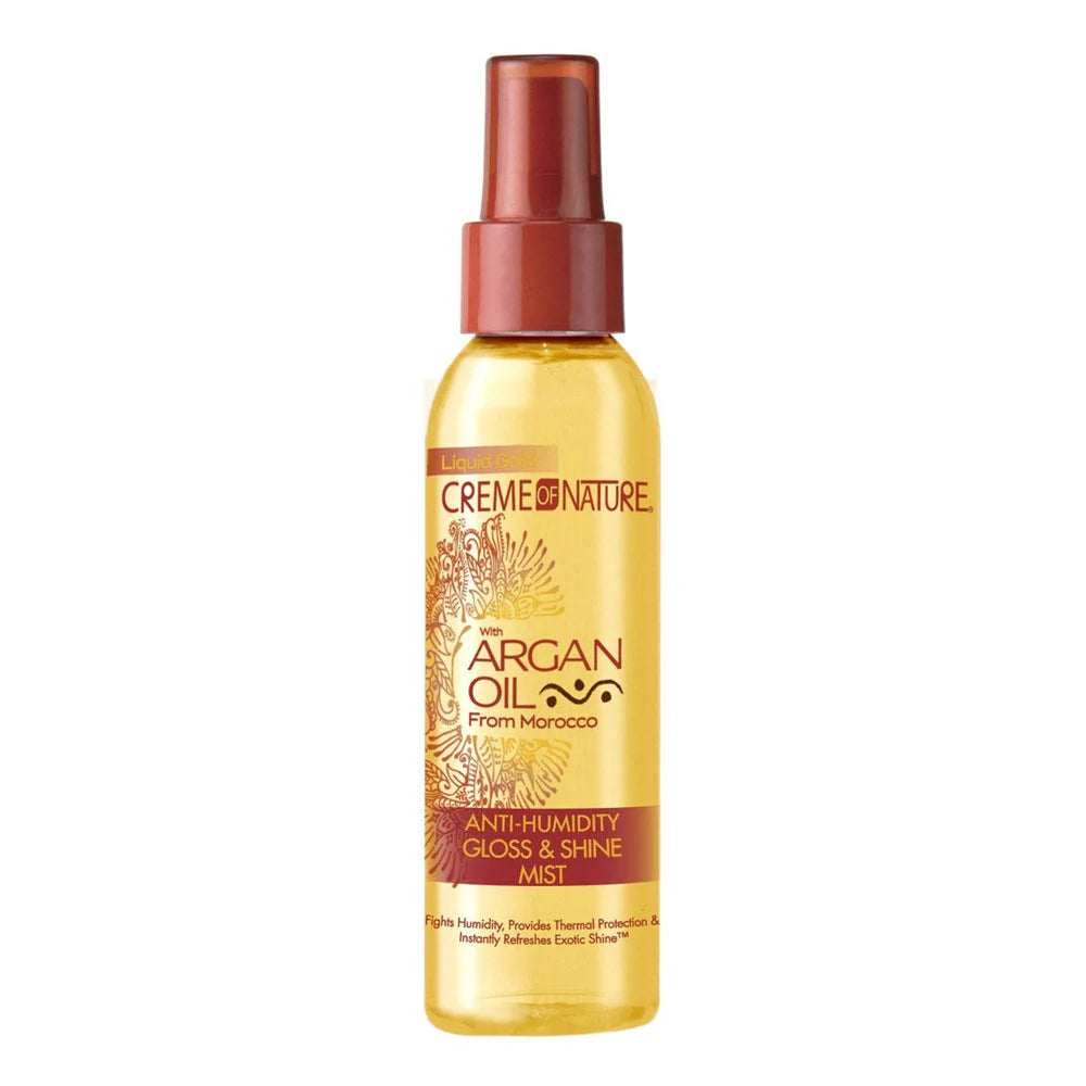 Brume brillance et éclat à l'huile d'argan anti-humidité CREME OF NATURE (118 ml)