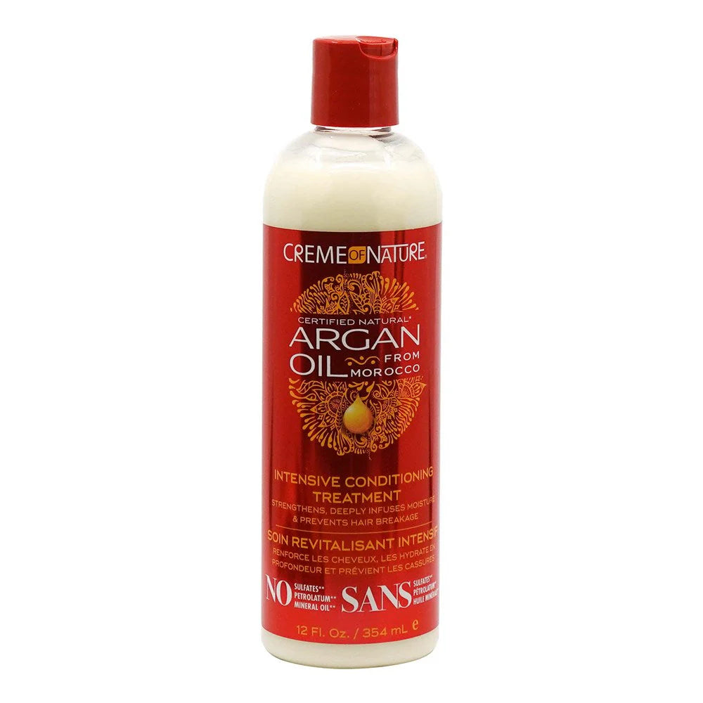 Soin revitalisant intensif à l'huile d'argan CREME OF NATURE (355 ml)