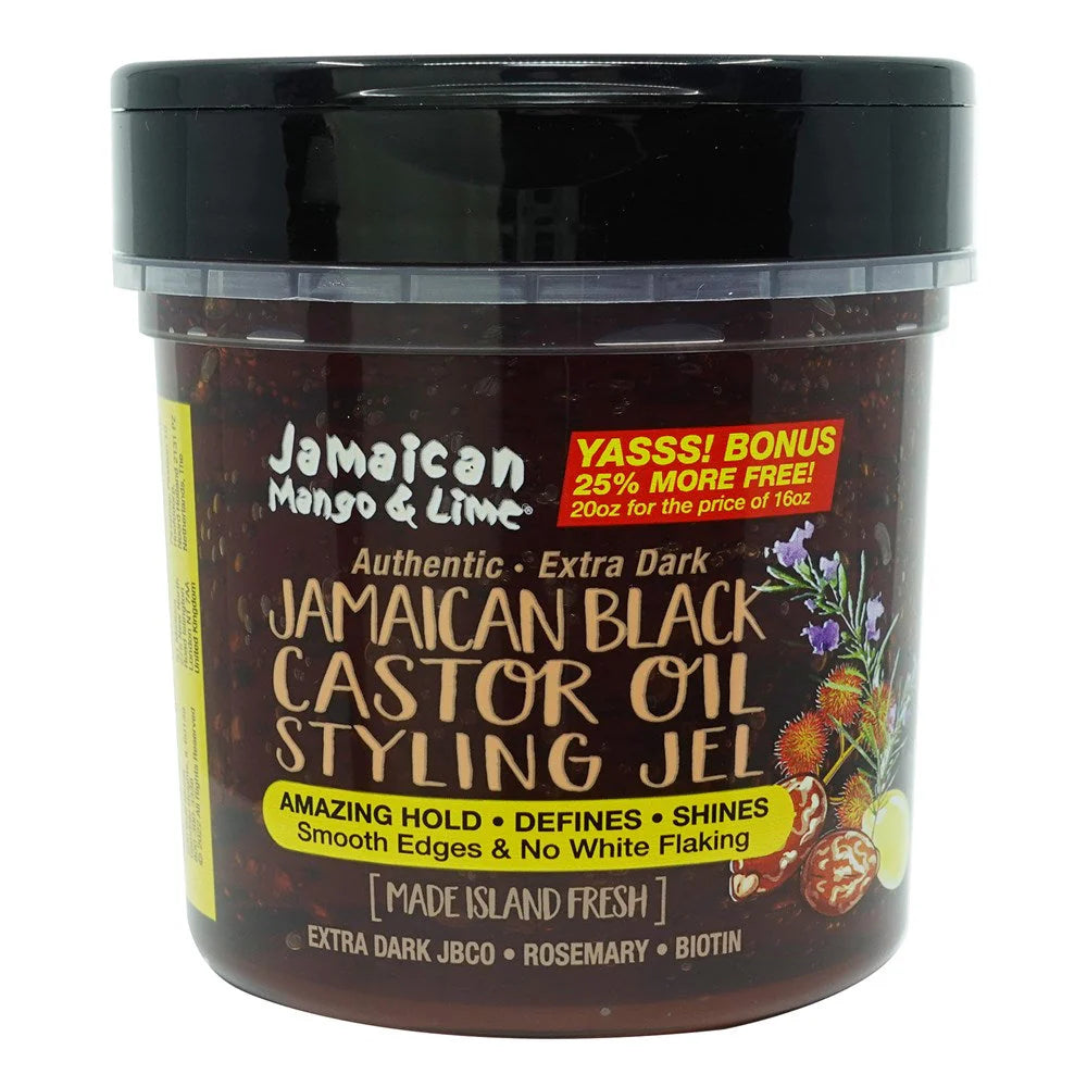 JAMAICAN MANGO & LIME Styling Gel (20oz) - Jamaican Black Castor Oil