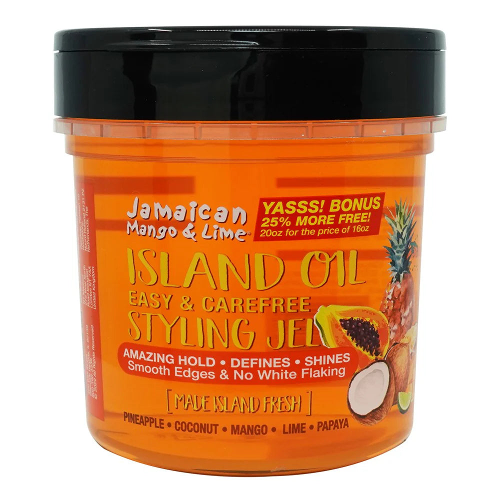 JAMAICAN MANGO & LIME Styling Gel (20oz) - Island Oil