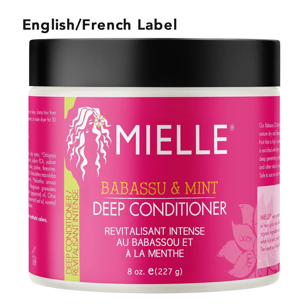 MIELLE Babassu & Mint Deep Conditioner (8oz)