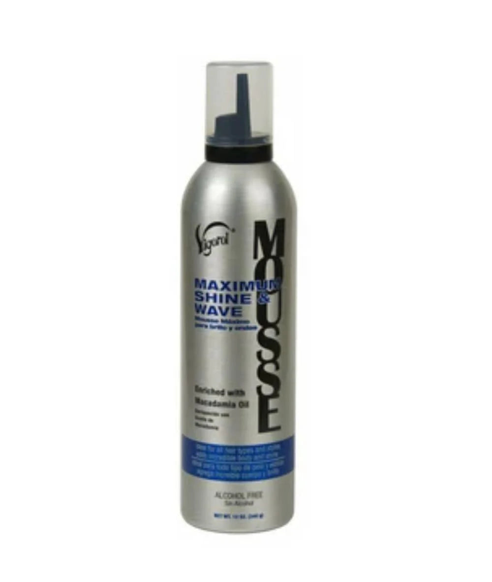 VIGOROL Mousse Brillance et Ondulations Maximum (355 ml)