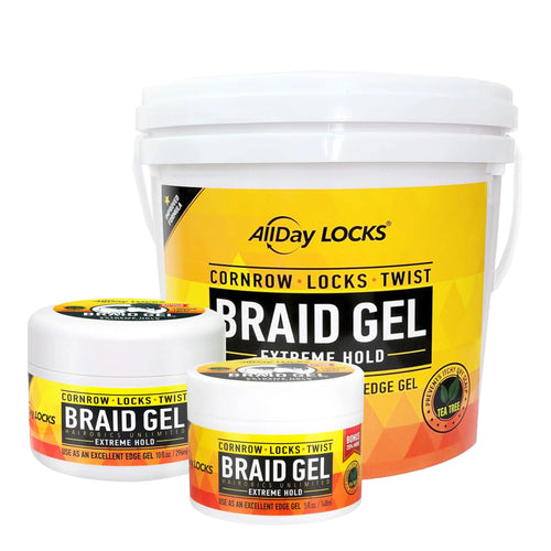 Gel pour tresses ALLDAY LOCKS [Fixation extrême] (283 ml)