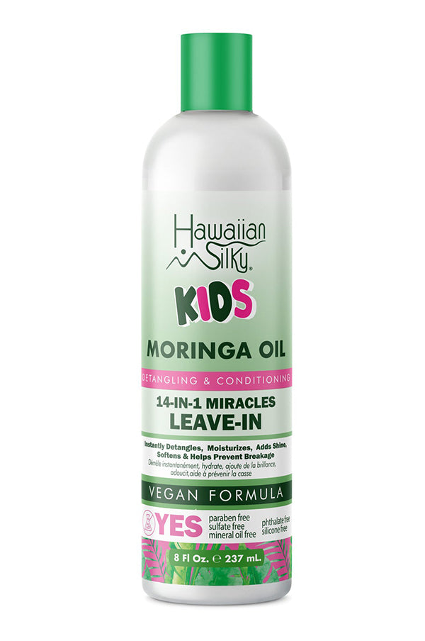 Hawaiian Silky Kids Moringa Oil Detangling & Conditioning (8 oz)