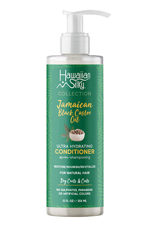 HAWAIIAN SILKY Jamaican Black Castor Oil Ultra Hydrating Après-shampoing (355 ml)