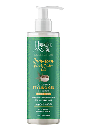 Gel coiffant à tenue maximale HAWAIIAN SILKY JBCO (12 oz)
