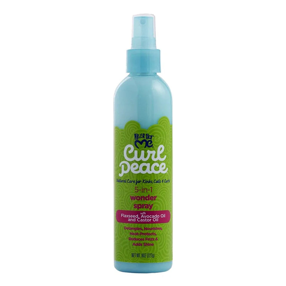 JUST FOR ME Curl Peace Spray Miracle 5-en-1 (236 ml)