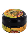 Gel fixateur anti-casse à l’huile de ricin noir pour les bordures KUZA (2 oz)