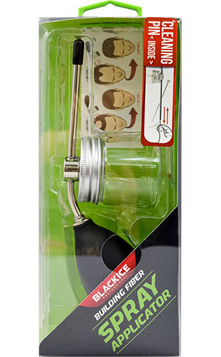 BLACK ICE Fiber Spray Applicator - #BIC003