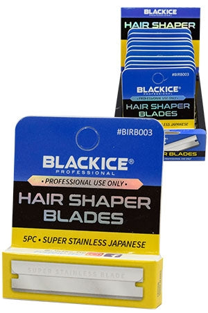 BLACK ICE Hair Shaper Blades (5pc) - #BIRB003