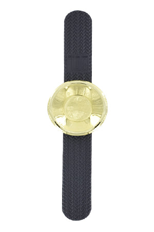 MAGIC COLLECTION Bracelet - Support Gel pour Tresseuse (Noir & Or)