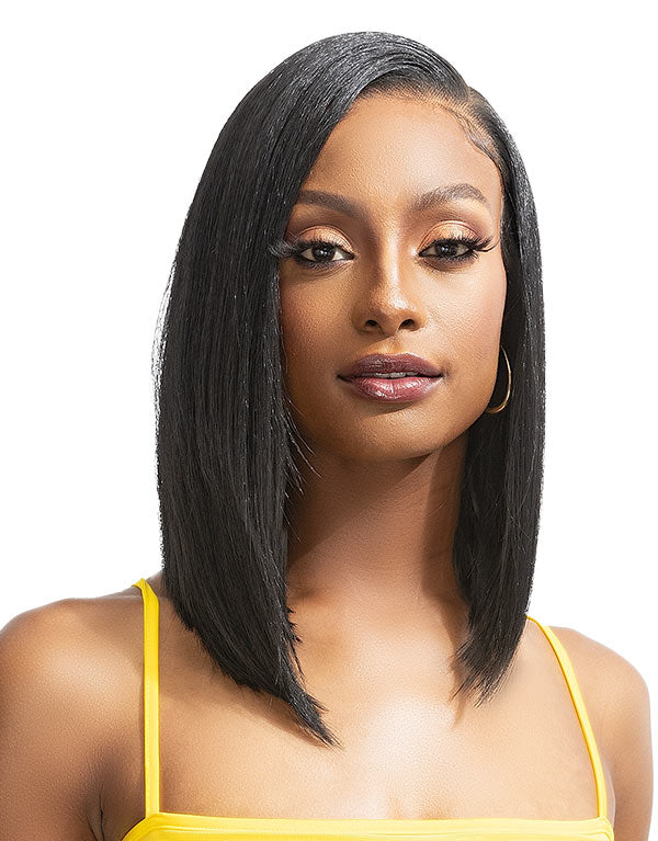 MELT HD 13×6 Wide Multi-Parting Glueless Lace Wig – 100% Human Hair Prime Unimix - Color 1