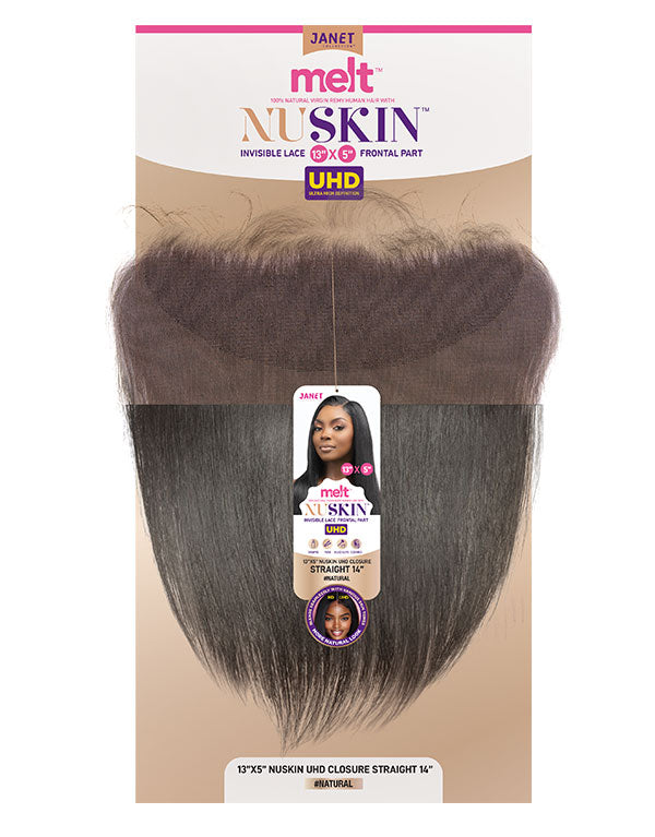 MELT 13X5 NuSkin UHD Lace Closure / Frontal Straight