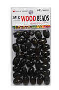MAGIC GOLD Mix Wood Beads #01