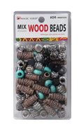 MAGIC GOLD Mix Wood Beads #04