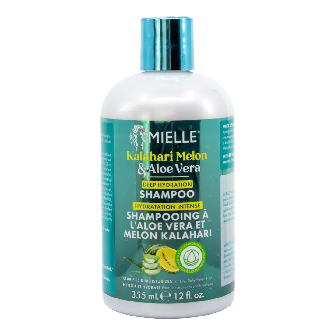 Shampooing Hydratation Intense MIELLE Kalahari Melon & Aloès (355 ml)