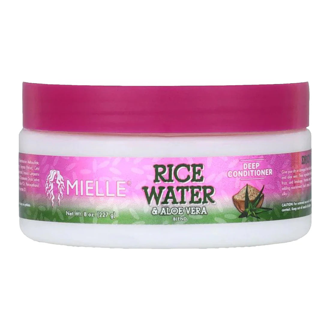 Après-shampooing profond Mielle à l'eau de riz et à l'aloe vera (236 ml)