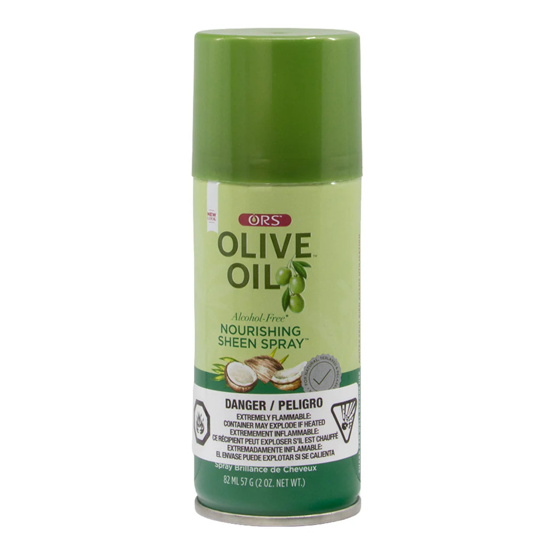 Spray brillance nourrissant à l'huile d'olive ORS (283 ml) - Huile de coco