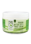 Crème au Beurre Végétal pour Locs et Twists PURE O (8oz / 16 oz)