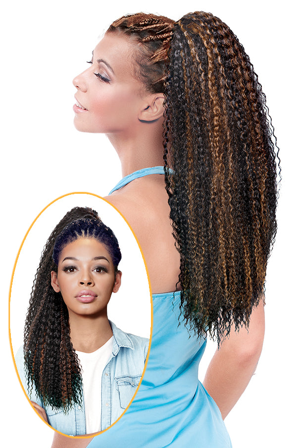 Queue de Cheval Kiss Curl 18" Magic Gold
