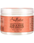 SHEA MOISTURE Masque Cheveux Boucles & Brillance Coco & Hibiscus (340g)