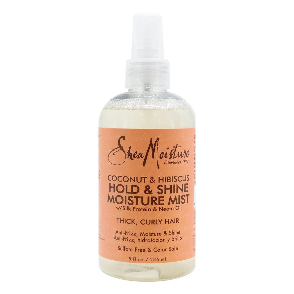 SHEA MOISTURE Brume hydratante fixante et brillante Coco & Hibiscus (237 ml)