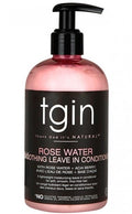 Après-shampooing sans rinçage à l'eau de rose TGIN (384 ml)