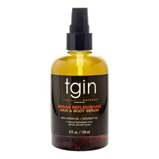 TGIN Sérum régénérant à l’huile d’argan pour cheveux et corps – 4 oz