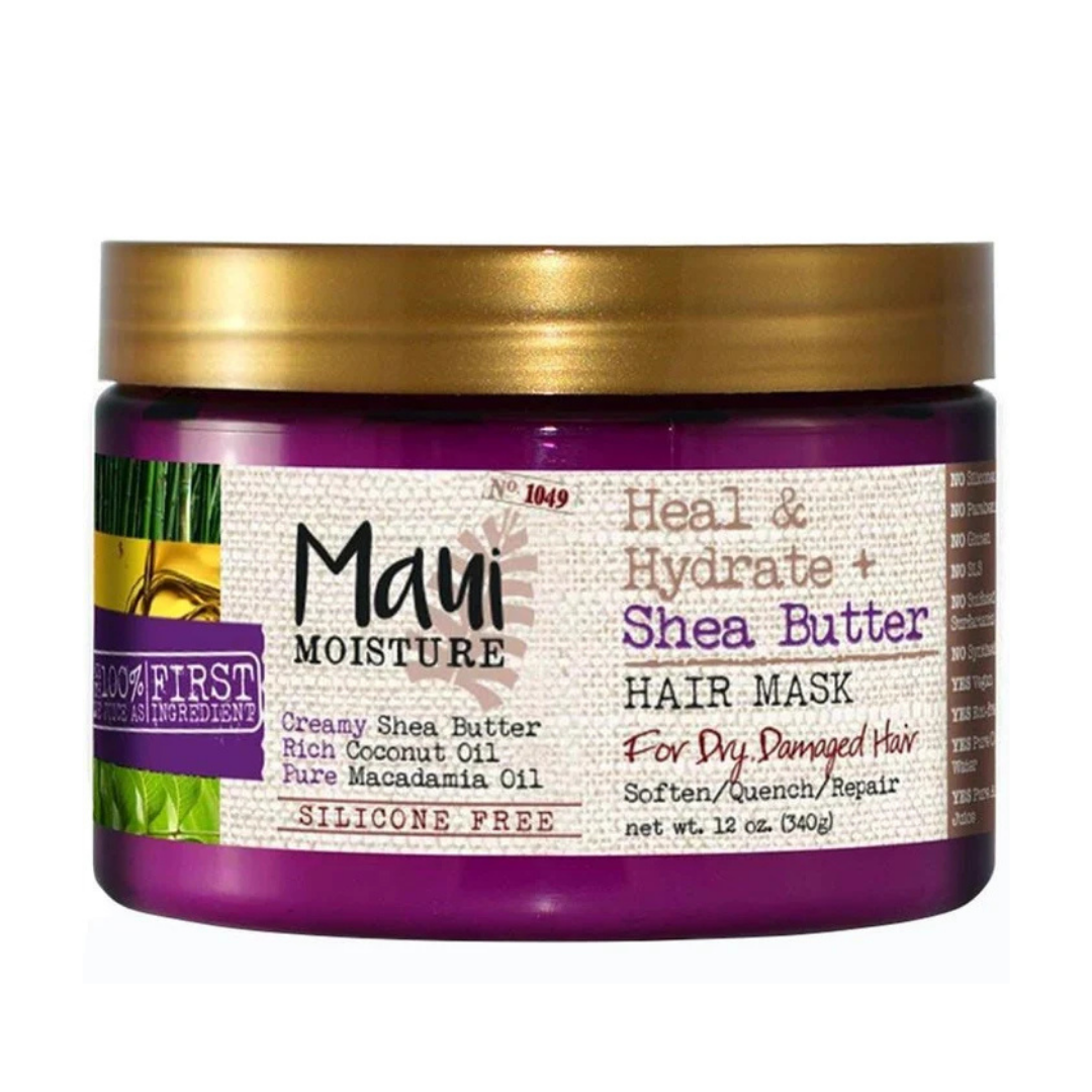 MAUI MOISTURE Heal & Hydrate Shea Butter Hair Mask (12oz)