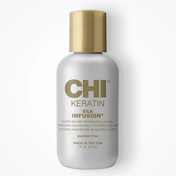 Soin à la kératine et à la soie sans rinçage CHI Keratin Silk Infusion