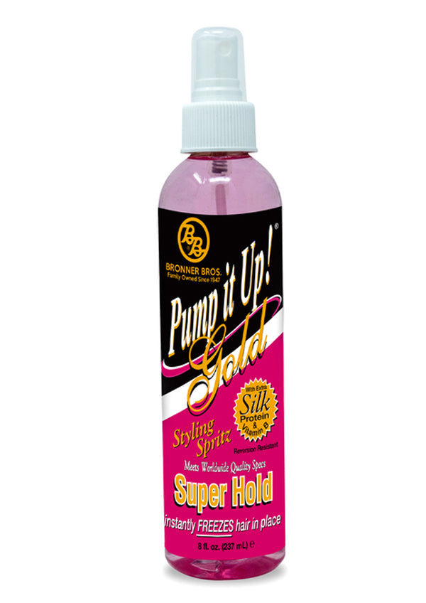 BRONNER BROS Pump It Up Gold Super Hold