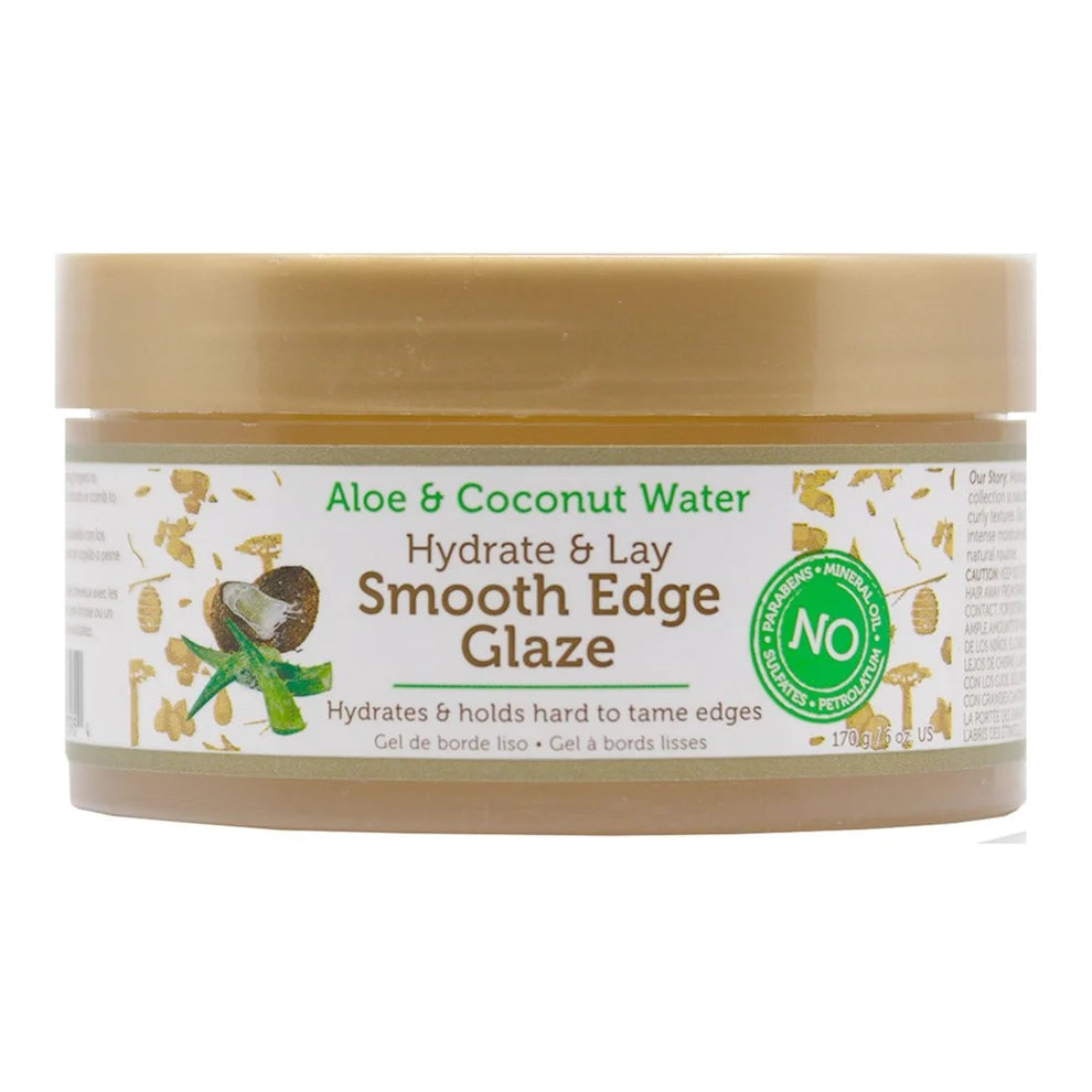 Cire African Pride Moisture Miracle Aloe & Coconut Water Smooth Edge Glaze (6oz)