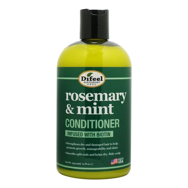 Revitalisant fortifiant au romarin et à la menthe DIFEEL (Sunflower) (12 oz)