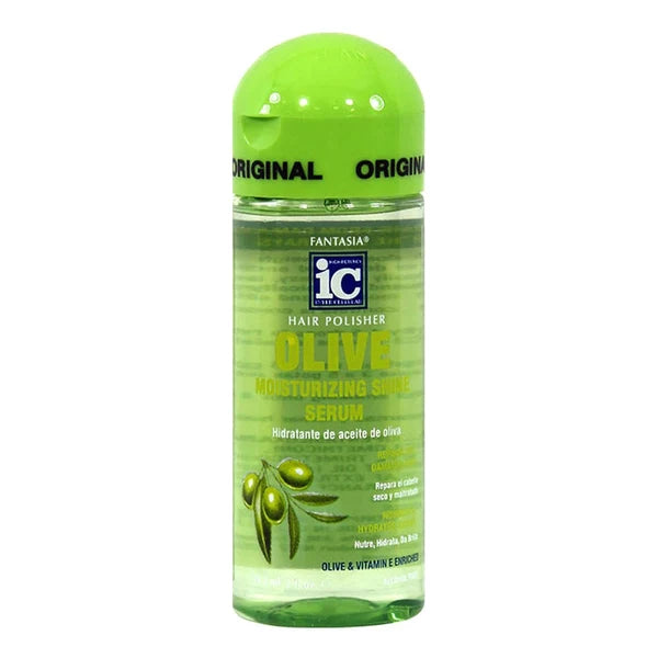Sérum hydratant et brillant à l’huile d’olive FANTASIA IC (2 oz – 6 oz)