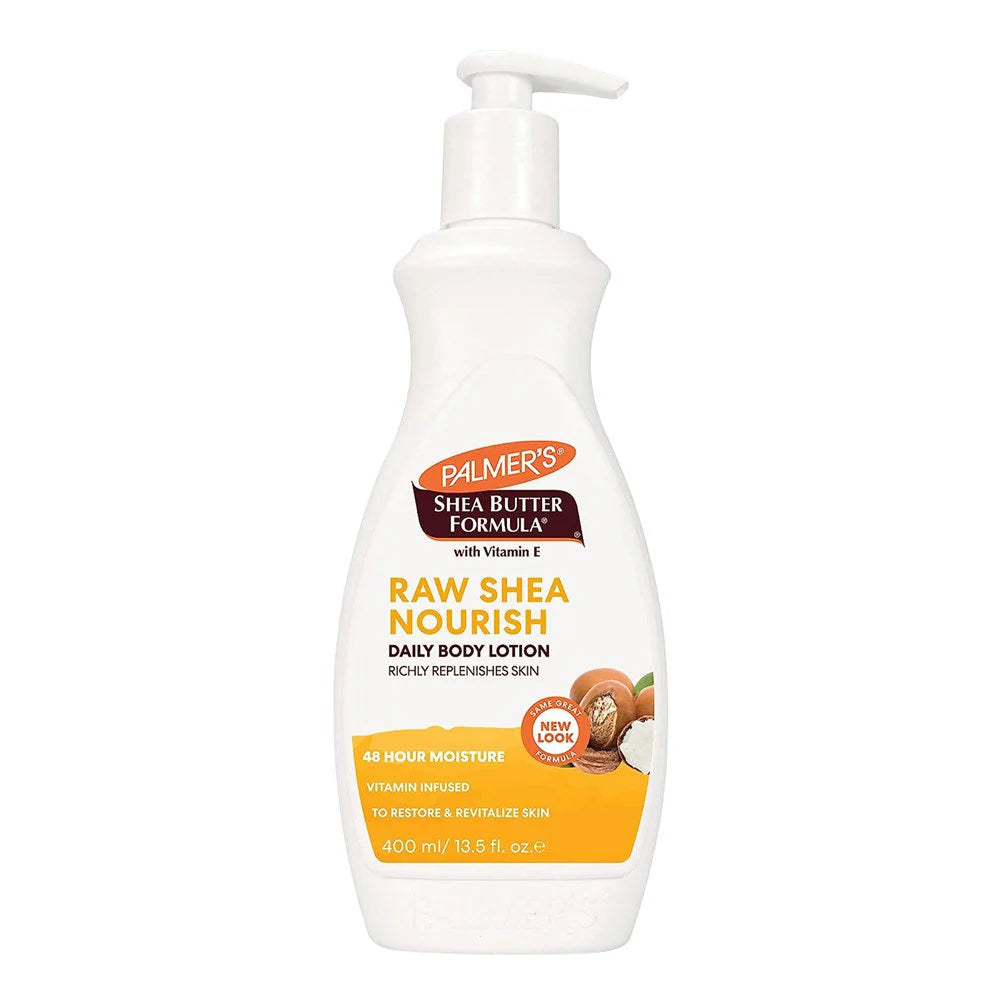 PALMER'S Raw Shea Nourish Daily Body Lotion Pump(400mL/13.5oz)